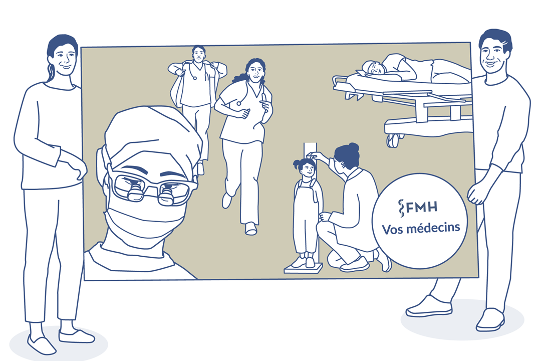 Campagne de communication des médecins suisses « Pour vous »