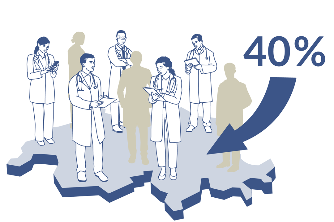 Statistique médicale 2023 de la FMH : pénurie de personnel qualifié et dépendance vis-à-vis de l’étranger